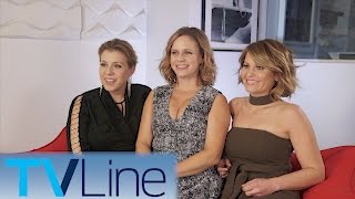 Fuller House Season 2 Interview  TVLine [upl. by Ahsiret14]