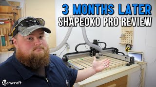 Shapeoko Pro XXL HONEST REVIEW Three Months Later [upl. by Hulton525]