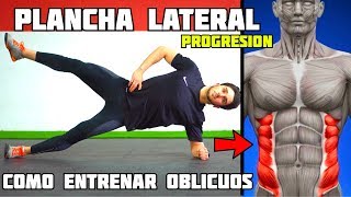 PLANCHA LATERAL con RODILLAS APOYADAS 💪  Para PRINCIPIANTES  👌 ¡PON FUERTE el GLÚTEO MEDIO ✅ [upl. by Tseng]