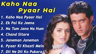 Kaho Naa Pyaar Hai Movie All Songs Hrithik Roshan amp Amisha Patelmusical worldMUSICAL WORLD [upl. by Ynehteb]