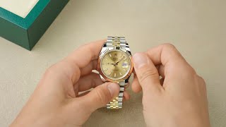 How to set your Rolex Datejust 41 [upl. by Aciraj454]