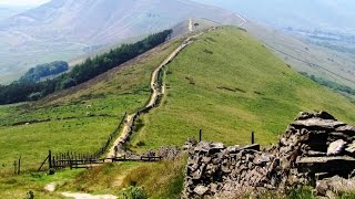 Peak District Country Walk Castleton to Lose Hill and Mam Tor round [upl. by Neyrb]