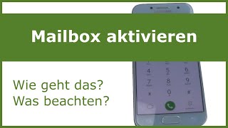 Mailbox einrichten  so geht´s [upl. by Jourdain]