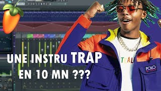 DEBUTANT FL STUDIO UNE INSTRU TRAP EN 10 MN  TUTO 1 [upl. by Esinereb]