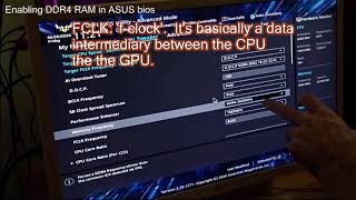 Enabling Memory in an ASUS bios enabling RAMDDR4 [upl. by Wj618]