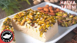 4 ingredients 10 minutes no bake no flour Halva Tahini Recipe sweet [upl. by Ztnarf363]