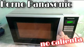 reparar horno Panasonic no calienta [upl. by Minetta]