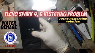 Tecno Spark 4 6 Restarting solution Tecno logo restarting step by step solution [upl. by Cristiano]