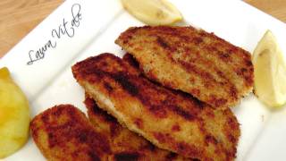 Crispy Tilapia Cutlets  Recipe by Laura Vitale  Laura in the Kitchen Episode 154 [upl. by Blim346]