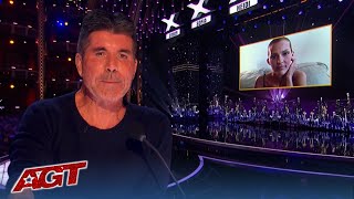 Simon Cowell Breaks Down in TEARS as Nightbirde Returns to Americas Got Talent Live Result Show [upl. by Bittencourt134]