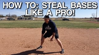 How To STEAL BASES Like A Pro [upl. by Anifled]