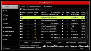 How to add new IP Camera in hikvision NVR [upl. by Copland472]