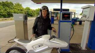 James May  ENV Hydrogen Cell Motorcycle ENVY HQ [upl. by Aan38]