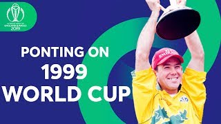 Ricky Ponting On Highs and Lows of 1999 World Cup  ICC Cricket World Cup 2019 [upl. by Sseb]