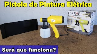 Pistola de Pintura Pulverizadora  Review [upl. by Jaquelyn]