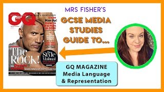 GCSE Media Studies  GQ Magazine  Media Language amp Representation [upl. by May]