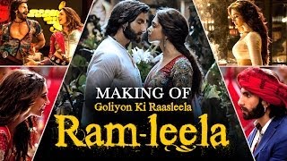 Making of  Lahu Munh Lag Gaya  Goliyon Ki Raasleela Ramleela  Ranveer Singh amp Deepika Padukone [upl. by Rimhsak]