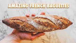 How To Make Traditional French Baguettes At Home [upl. by Pega465]