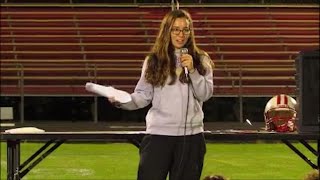 Mollie Tibbetts speaks about prayer in 2016 video [upl. by Myca740]