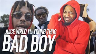 JUICE LAST MUSIC VIDEO 😢  Juice WRLD  Bad Boy ft Young Thug REACTION [upl. by Ahsiuqet377]