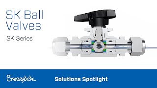 SK Ball Valves SK Series  Solutions Spotlight  Swagelok 2020 [upl. by Shayn]