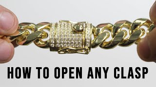 How To Opening Any Jewelry Clasp [upl. by Ok]