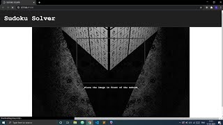 Sudoku Solver using Deep Learning and Image Processing in Python [upl. by Quenby548]