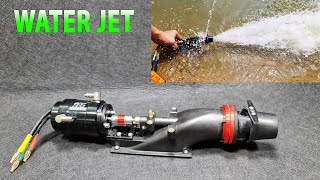 Water Jet Thruster For DIY RC Boat [upl. by Polky595]