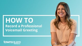 How to Record a Professional Voicemail Greeting [upl. by Imoyn]