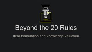 Formulation Review 1 Beyond the 20 Rules [upl. by Aerdnahs]