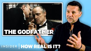 ExMob Boss Rates 12 Mafia Movie Scenes  How Real Is It  Insider [upl. by Shaya]