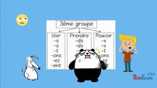 Le présent  verbes du 3ème groupe [upl. by Kroo679]