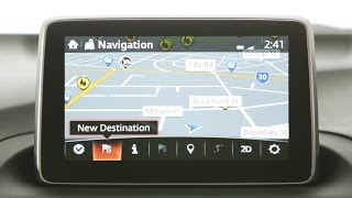 How To use Satellite Navigation MZD Connect [upl. by Holloway]