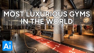 10 Most LUXURIOUS GYMS In The World [upl. by Ayenet]