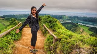 VISIT THE AZORES NOW  Sete Cidades is a POSTCARD 😱 São Miguel Island Portugal [upl. by Ecaroh]