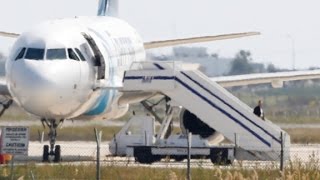 Plane hijacking ends peacefully [upl. by Ellynn]