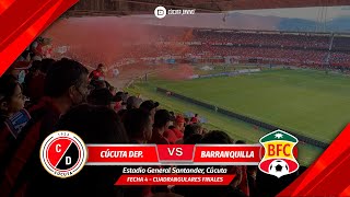 ¡EN VIVO Cúcuta Deportivo vs Barranquilla FC 🏟 Grupo B Fecha 4 Cuadrangulares Finales [upl. by Lrak]