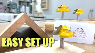 How To Use A Miter Lock Router Bit From Zokmok Tools [upl. by Otsuaf]