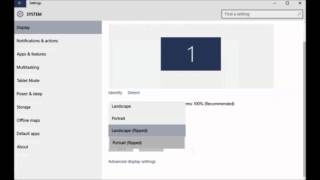 How To Rotate the Screen In Windows 10  Howtosolveit [upl. by Richard]
