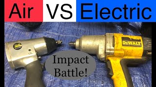 AIR vs ELECTRIC Impact Wrench Comparison  Which Should You Buy [upl. by Ateuqahs476]