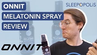 Onnit Melatonin Spray Review  Best Melatonin Supplement for Sleep [upl. by Mariette461]