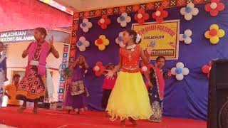 Ainlachuan high school Dance Haladi Gina [upl. by Lundt]