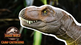 Jurassic World  TREX Ambush  Backyard Battles  MattelAction [upl. by Chrisoula849]