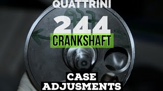 QUATTRINI M244 CRANK needed case adjustments  FMPguides [upl. by Yreneh]