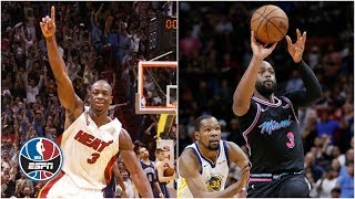 Dwyane Wade’s history of gamewinning buzzerbeaters  NBA Highlights [upl. by Ahsahs]