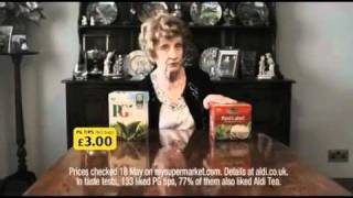 Aldi Tea Advert quotI Dont Like Tea I Like Ginquot [upl. by Lalise]