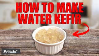 How To Make Water Kefir  Tutorial [upl. by Llerrom]