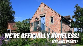 Were Officially Homeless 😱 Channel Update [upl. by Atekal]