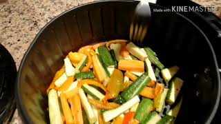 VERDURE COTTE IN FRIGGITRICE AD ARIA  VIDEO RICETTA [upl. by Vena]