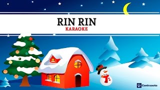 Rin Rin Villancico KARAOKE Villancicos Navideños Hacia Belen Va Una Burra Rin Rin Letra Navidad [upl. by Eidson]